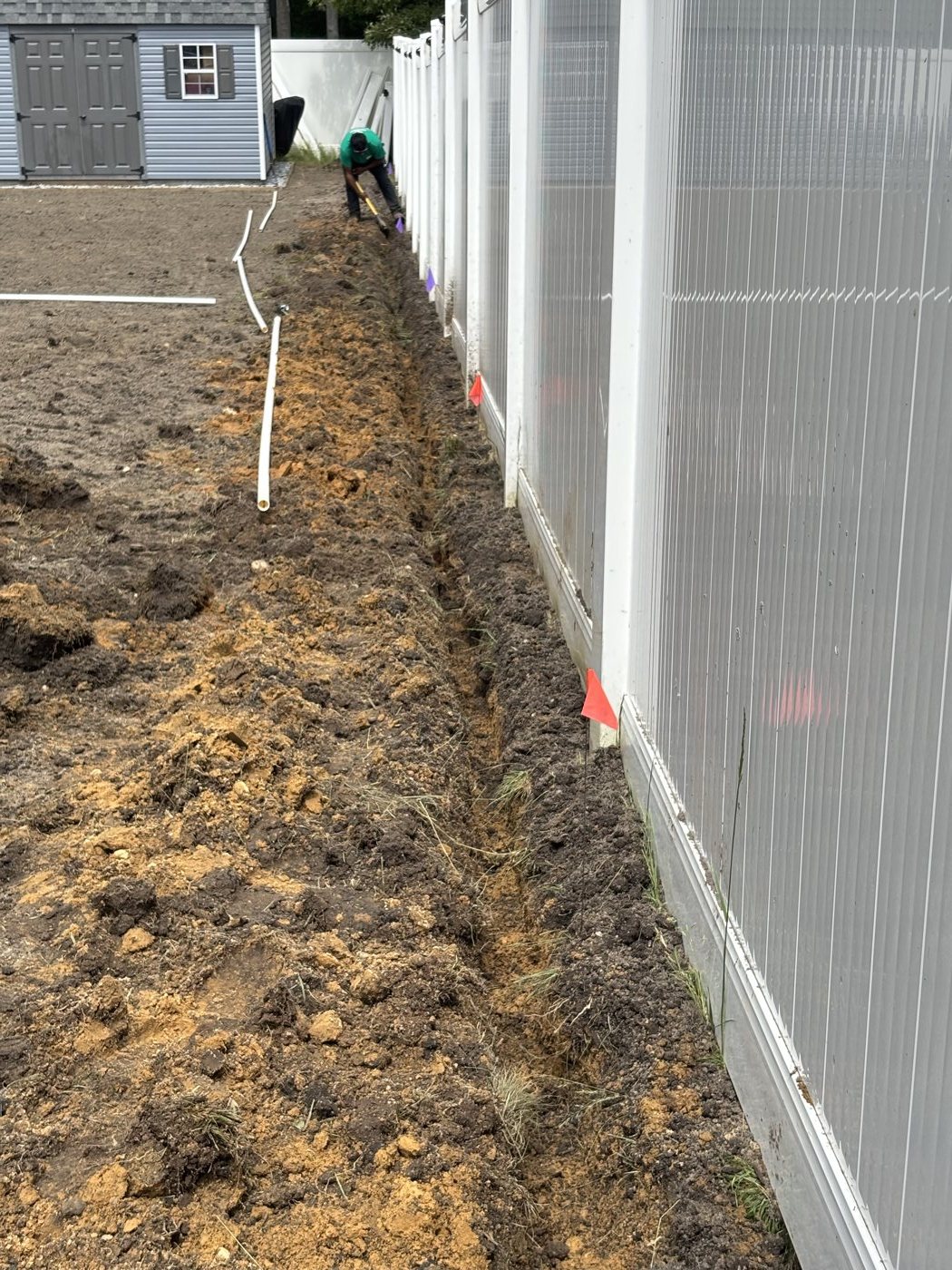 Drainage line