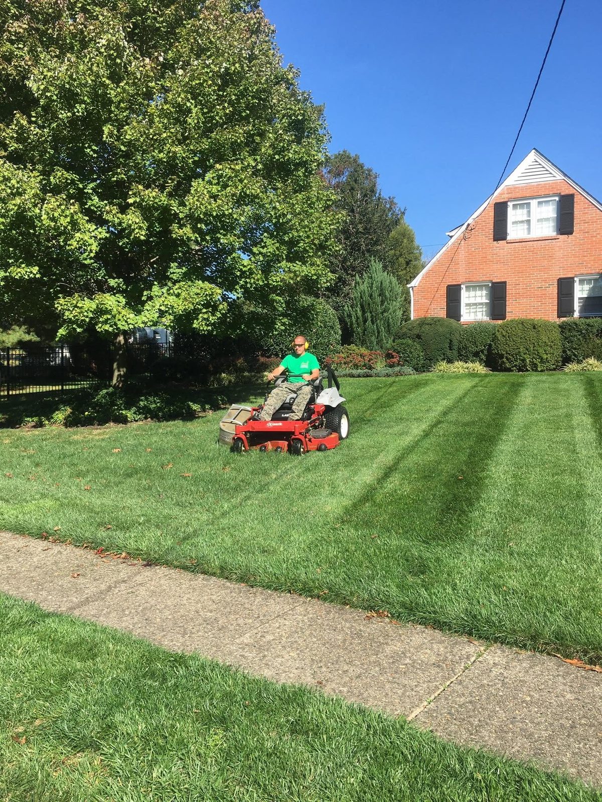 On the job