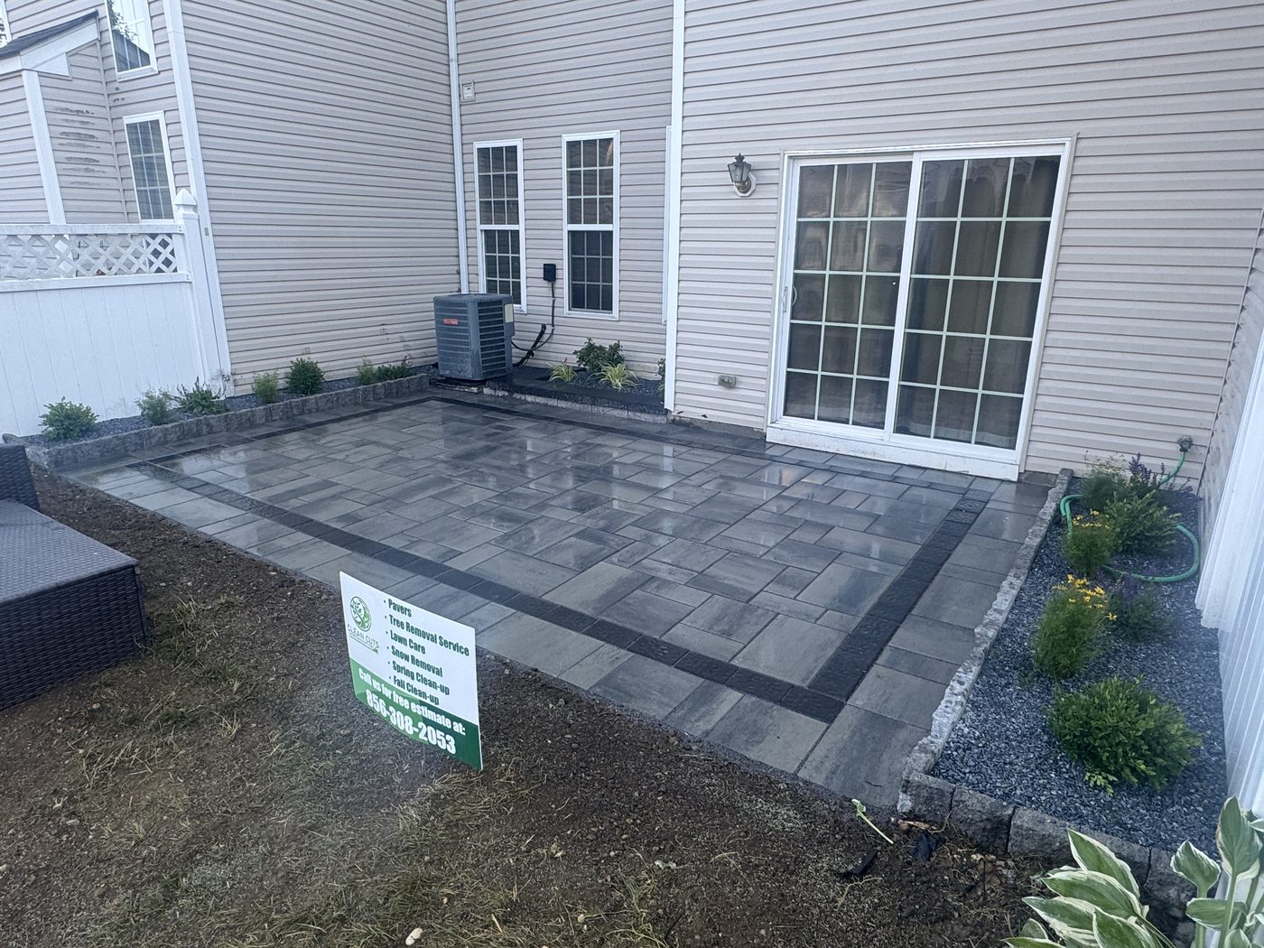 Paver patio